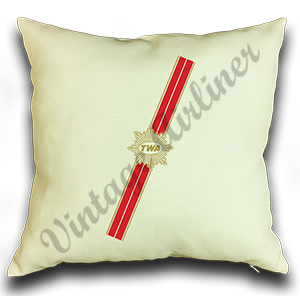 TWA Ambassador Service Banner Linen Pillow Case Cover