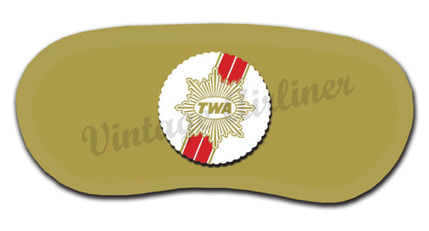 TWA Ambassador Badge Bag Sticker Sleep Mask