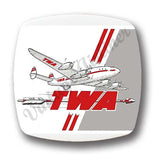 TWA 1940's Ticket Jacket Magnets