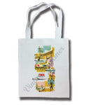 TWA Vintage Timetable Cover Tote Bag