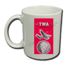 TWA Points The Way Vintage Coffee Mug