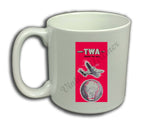 TWA Points The Way Vintage Coffee Mug