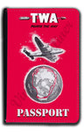 TWA Points The Way Vintage Passport Case
