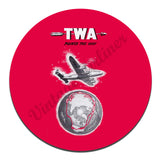 TWA Points The Way Vintage Mousepad