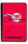 TWA Route Of The Stratoliners Passport Case