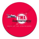 TWA Route Of The Stratoliners Mousepad