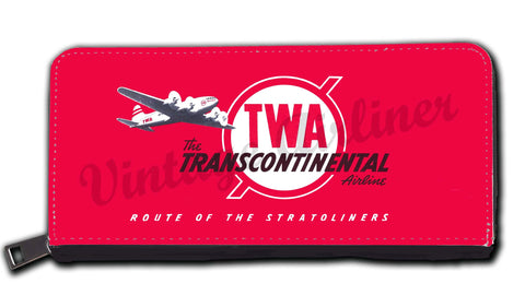 TWA Route Of The Stratoliners Wallet