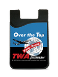 TWA Over the Top Bag Sticker Card Caddy