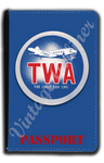TWA DC2 Lindbergh Line Bag Sticker Passport Case