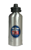 TWA DC-2 Lindberg Line Bag Sticker Aluminum Water Bottle