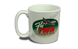 TWA FLY TWA Bag Sticker Coffee Mug