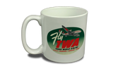 TWA Vintage Fly TWA Bag Sticker  Coffee Mug