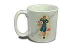 TWA Petty Girl  Coffee Mug