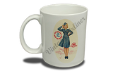 TWA Petty Girl  Coffee Mug