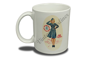 TWA Petty Girl  Coffee Mug