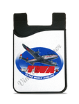 TWA 1950's Blue Connie Bag Sticker Card Caddy