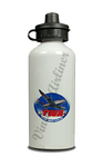 TWA Blue Connie Bag Sticker Aluminum Water Bottle