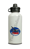 TWA Blue Connie Bag Sticker Aluminum Water Bottle