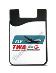 TWA 1950's Super G Connie Bag Sticker Card Caddy