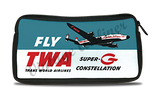 TWA Connie Super G Travel Pouch