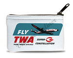 TWA Super G Connie Bag Sticker Rectangular Coin Purse