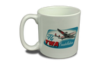 TWA Fly TWA Connie Bag Sticker  Coffee Mug