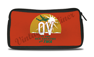 TWA QV in the Sun Bag Sticker Travel Pouch