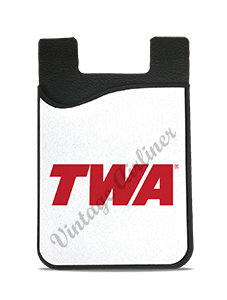 TWA 1975 Logo Card Caddy