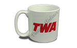 TWA Red Logo  Coffee Mug