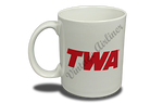 TWA Red Logo  Coffee Mug