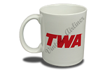 TWA Red Logo  Coffee Mug