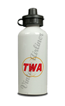 TWA 1959 Globe Logo Aluminum Water Bottle