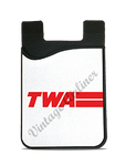 TWA 1975 Logo with Lines Card Caddy