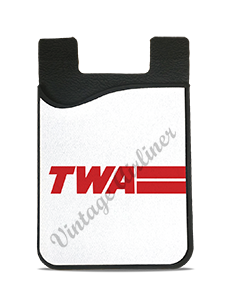 TWA 1975 Logo with Lines Card Caddy