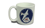 TWA Dark Blue Route of the Stratoliners Bag Sticker  Coffee Mug