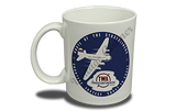 TWA Dark Blue Route of the Stratoliners Bag Sticker  Coffee Mug