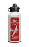 TWA 1930's Timetable Cover Aluminum Water Bottle