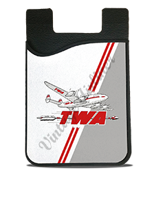 TWA 1957 Ticket Jacket Cover Card Caddy