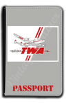 TWA 1940's Ticket Jacket Passport Case