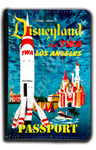 TWA Disneyland Poster Passport Case