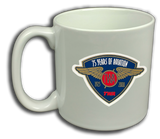 TWA 75 Years of Aviation Cover  Coffee Mug