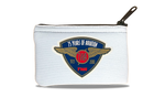 TWA 75 Years of Aviation Bag Sticker Rectangular Coin Purse