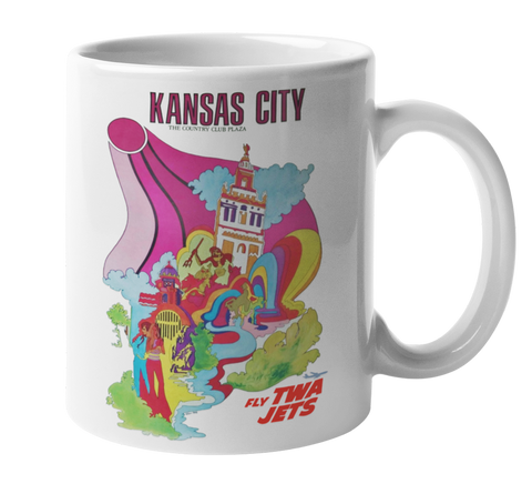 TWA Vintage Kansas City Coffee Mug