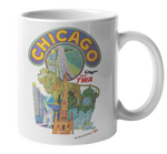 TWA Vintage Chicago Coffee Mug