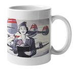 TWA Vintage Comic Coffee Mug