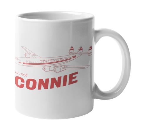 TWA Vintage Connie Coffee Mug