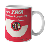 TWA Vintage Convair Coffee Mug