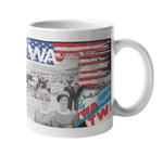 TWA Vintage Flag Coffee Mug