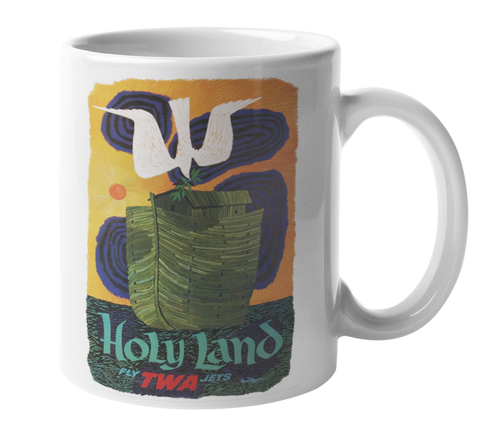 TWA Vintage Holy Land Coffee Mug