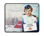 TWA Flight Attendant Collage Mousepad